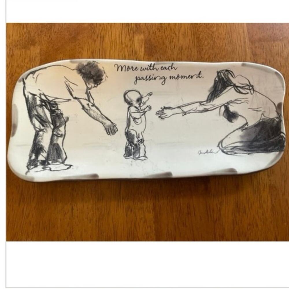 Hallmark Signed Trivet Dish By, Ken Sheldon